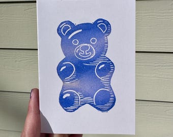 Gummy Bear Greeting Card