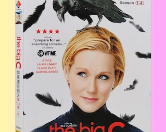 Blu-ray TV Series The Big C Seasons 1-4 Complete (Ep 1-40) - Laura Linney - 4 Discs - English Audio
