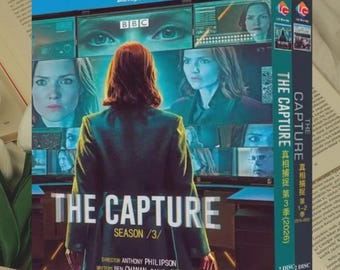 Blu-ray TV Series The Capture Seasons 1-3 Complete (2026) - Holliday Grainger - 4 Discs 1080P HD New Sealed Box Set Region Free