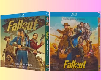 Blu-ray TV Series Fallout Seasons 1-2 Complete - Ella Purnell - 4 Discs New Sealed Box Set