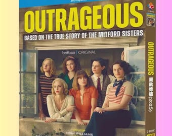 Blu-ray TV Series Outrageous (2025) - The Mitford Sisters - 2 Discs New Sealed Box Set