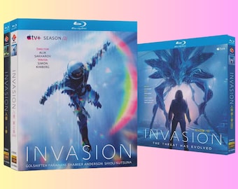 Blu-ray TV Series Invasion Seasons 1-3 Complete (2025) - 6 Discs New Sealed Box Set