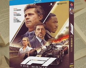 Blu-ray Movie F1: The Movie (2025) - Brad Pitt - 1 Disc 1080P HD New Sealed Box Set Region Free