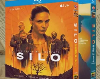 Blu-ray TV Series Silo Seasons 1-2 Complete (2024) - Rebecca Ferguson - 4 Discs 1080P HD New Sealed Box Set Region Free