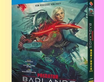 Blu-ray Movie Predator: Badlands (2025) - Elle Fanning - 1 Disc New Sealed Box Set