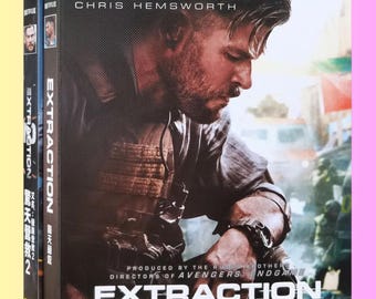Blu-ray Movie Extraction 1 & 2 Double Feature - Chris Hemsworth - 2 Discs - English Audio