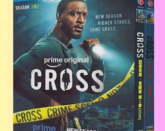 Blu-ray TV Series Cross Seasons 1-2 Complete - 4 Discs New Sealed Box Set
