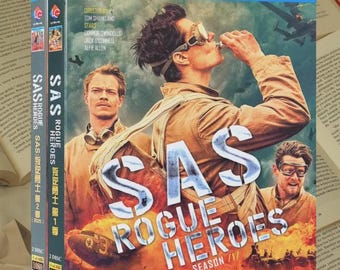 Blu-ray TV Series SAS: Rogue Heroes Seasons 1-2 Complete (2025) - 4 Discs 1080P HD New Sealed Box Set Region Free