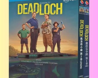 Blu-ray TV Series Deadloch Seasons 1-2 Complete - Kate Box - 4 Discs New Sealed Box Set