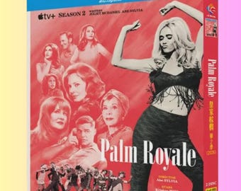 Blu-ray TV Series Palm Royale Season 2 (2026) - Kristen Wiig - 2 Discs New Sealed