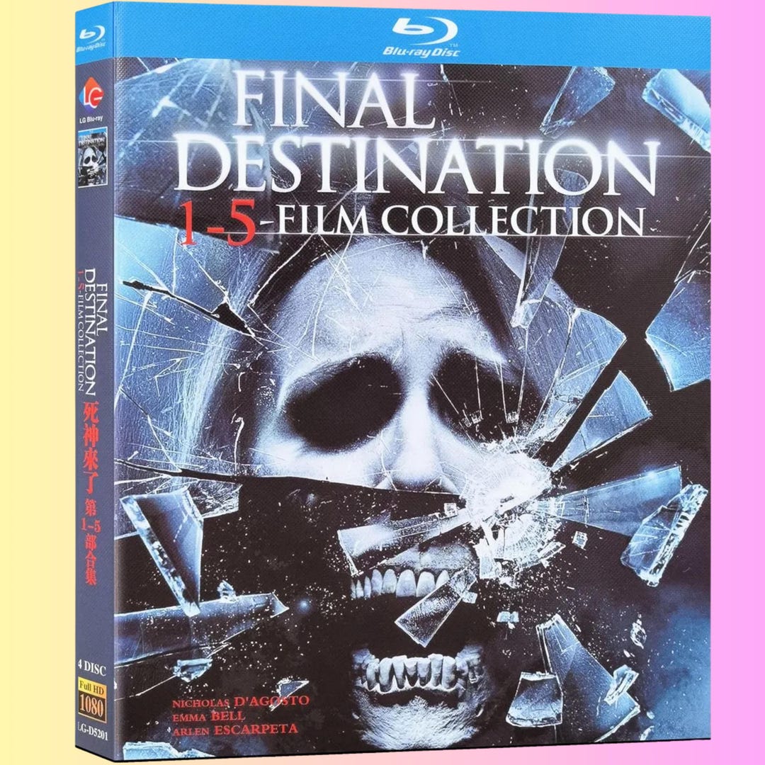 Blu-ray Movie Final Destination 1-5 Film Collection - Complete ...