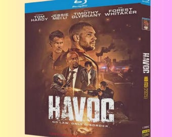 Blu-ray Movie Havoc (2025) - Tom Hardy - 1 Disc New Sealed Region Free English Sub
