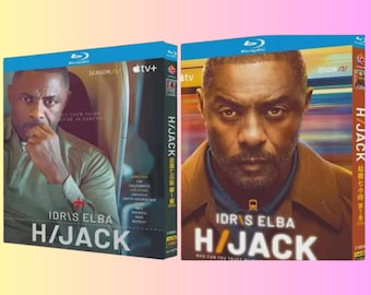 Blu-ray TV Series Hijack Seasons 1-2 Complete - Idris Elba - 4 Discs New Sealed Box Set
