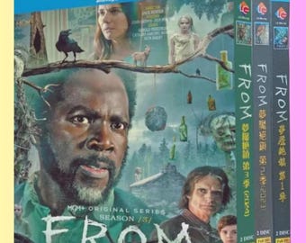 Serie de TV en Blu-ray de las temporadas 1 a 3 completa - 6 discos 1080p. Caja nueva sellada. Región libre.