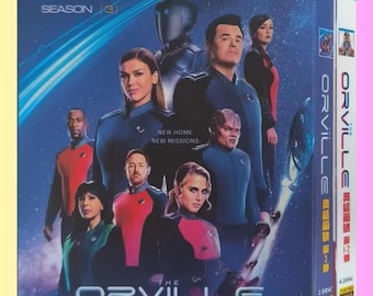 Blu-ray TV Series The Orville Seasons 1-3 Complete - Seth MacFarlane - 6 Discs New Sealed Box Set