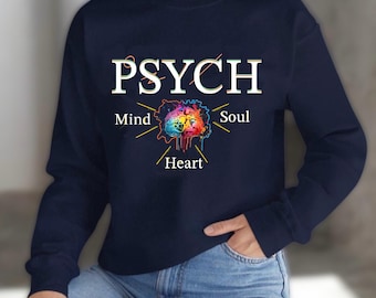 Mental Health Psych Crewneck Sweatshirt | Healthcare Gift | Psychiatry | Nurse shirt