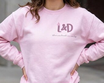 Customizable Labor & Delivery Crewneck Sweatshirt | Healthcare Gift | Nurse shirt