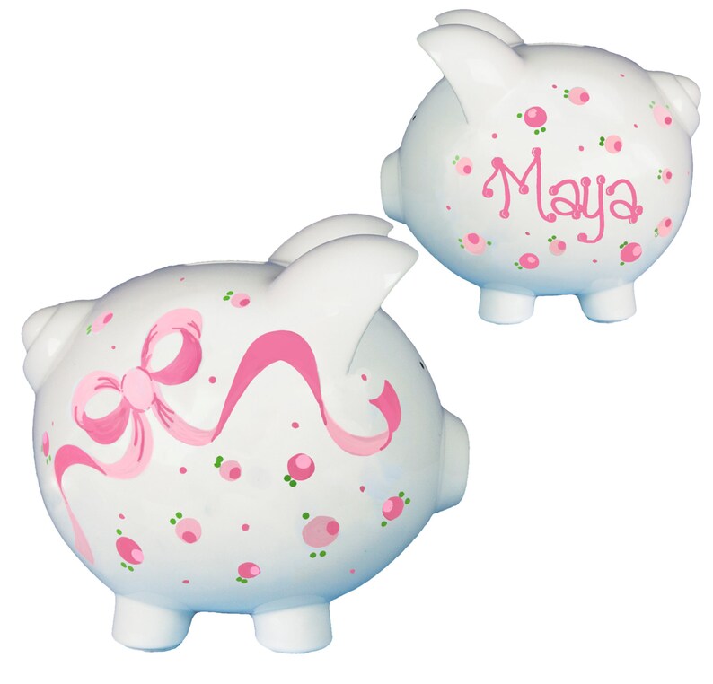 baby girl piggy bank