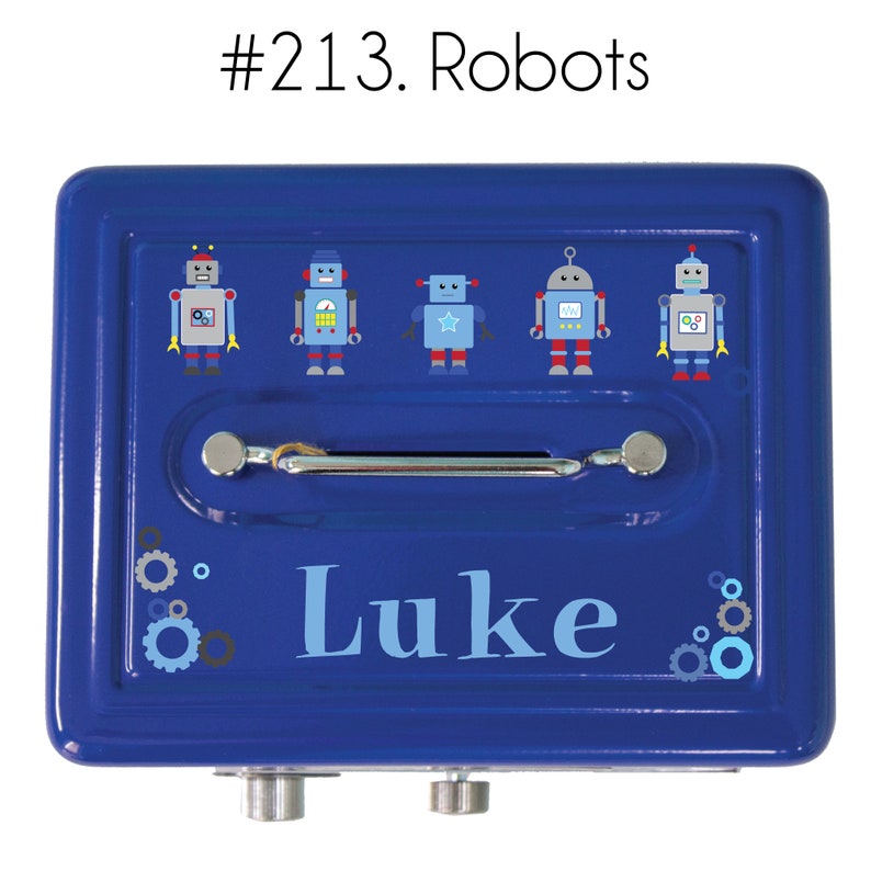 Personalized Cash Box Combination Coin Lock Boxes Bank for Etsy