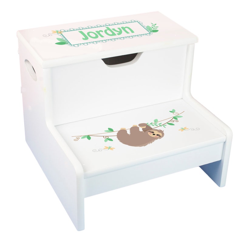 personalized baby step stool