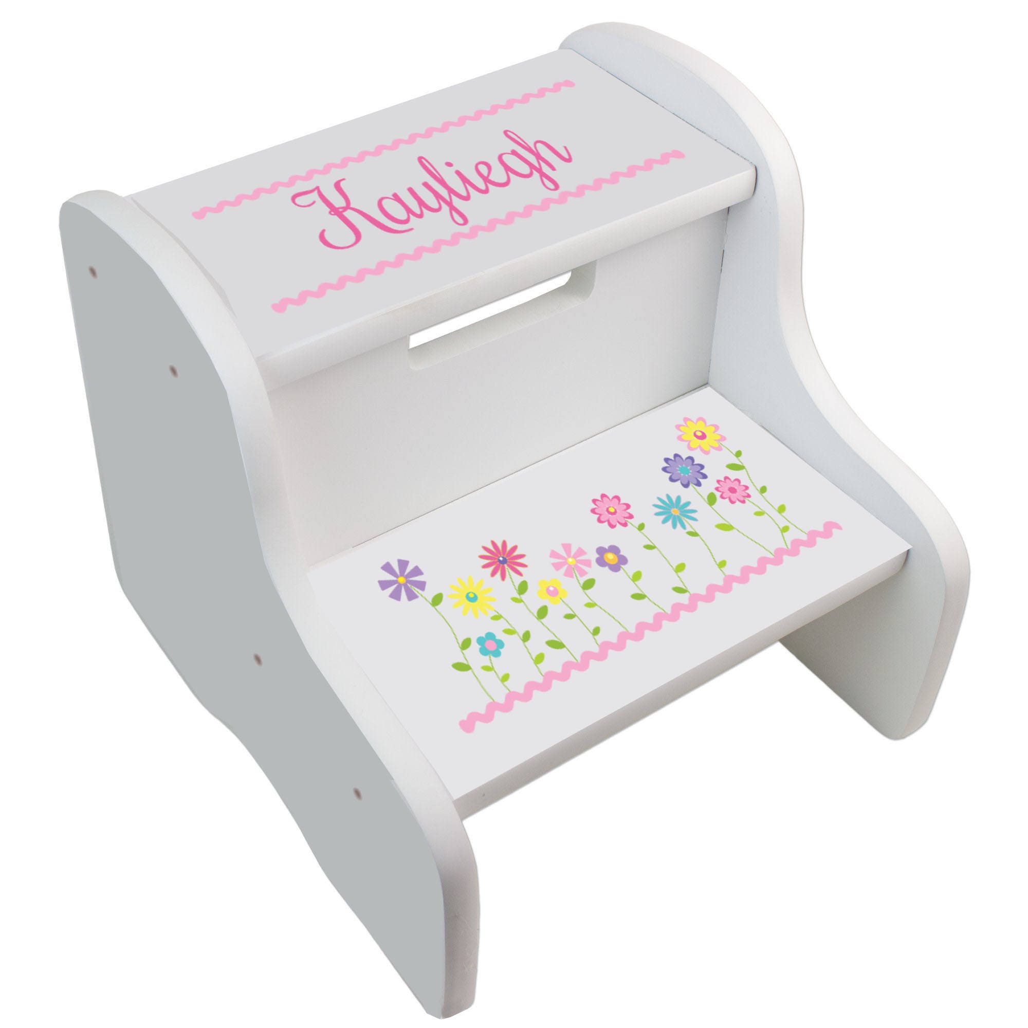 Personalized Step Stool for Girls Custom Stepping Stools Etsy