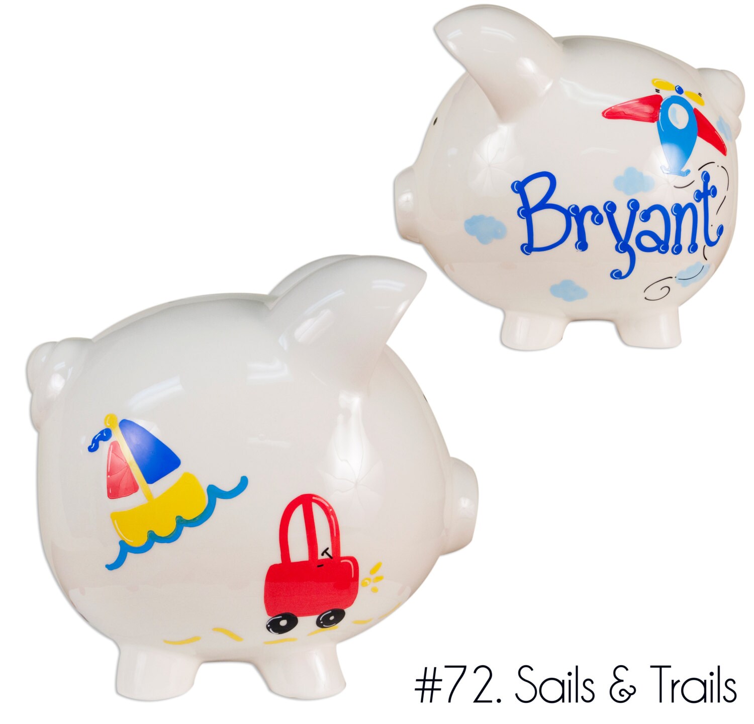 airplane piggy bank