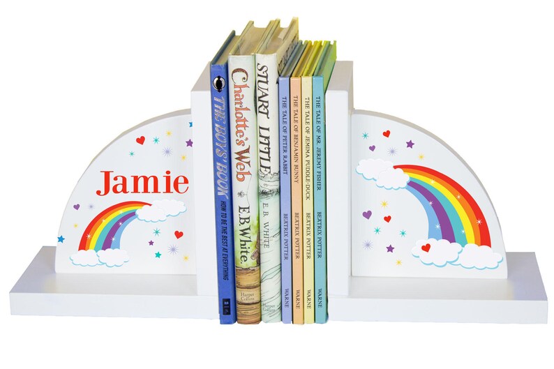 personalised bookends baby