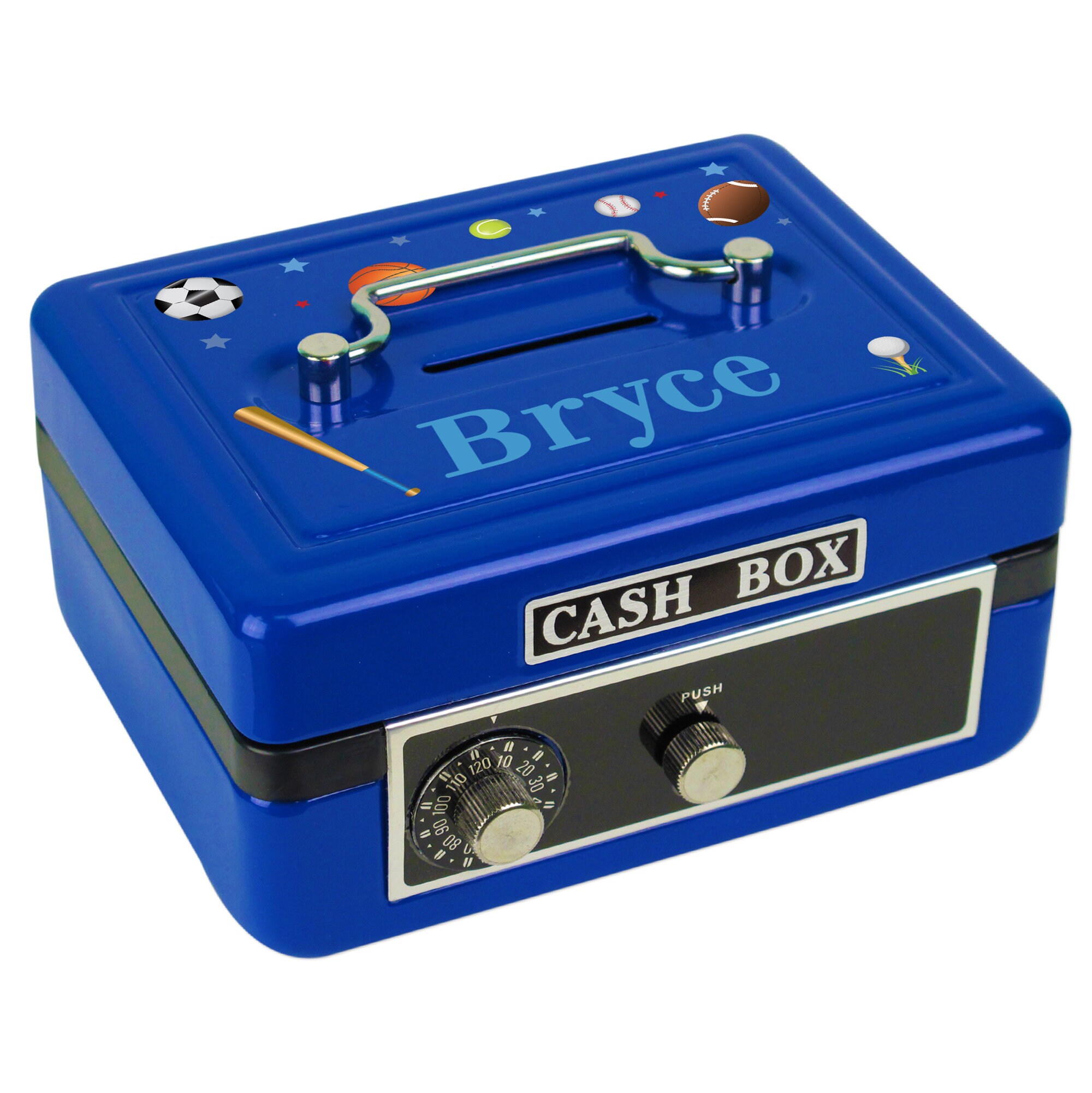Personalized Cash Box Combination Coin Lock Boxes Bank for Etsy