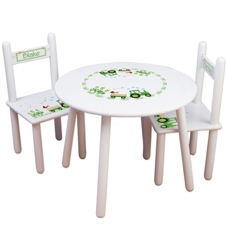 round childs table