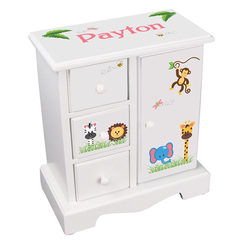 girl jewelry boxes personalized