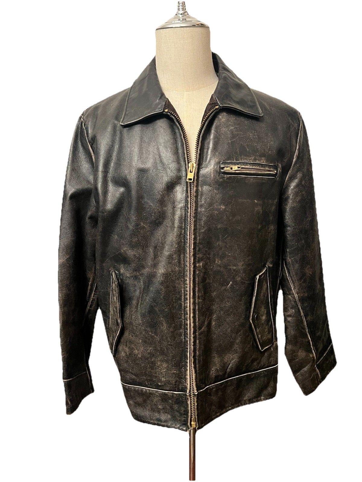 Vintage Gap Leather Jacket - Etsy Canada
