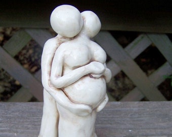 Larger Scale Pregnant Woman - Couple - Made to Order