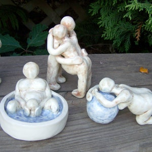 Water Birth Figurine Sculpture Made to Order image 4