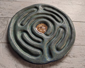 Small Labor Labyrinth - Finger Labyrinth - Birth Relaxation Tool - Made to Order