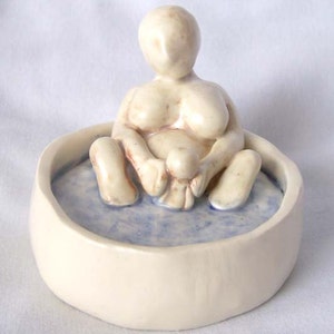 Water Birth Figurine Sculpture Made to Order image 1