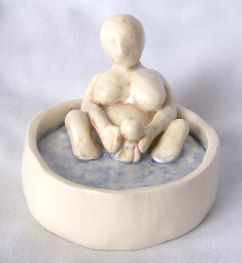 Water Birth Figurine Sculpture Made to Order image 1