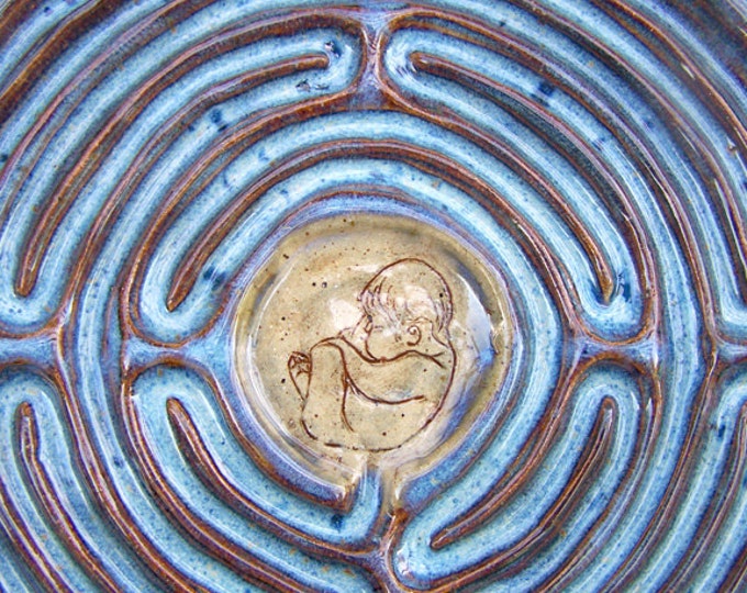 Labor Labyrinth Finger Labyrinth Birth Relaxation Tool Made to Order - Etsy