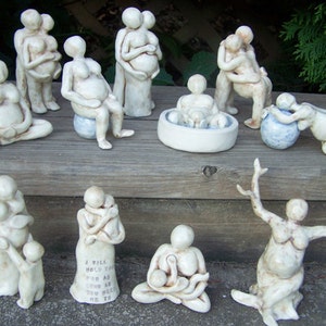 Water Birth Figurine Sculpture Made to Order image 5