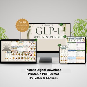 Glp 1 Habit Tracker - Etsy Glp 1 Habit Tracker - Etsy