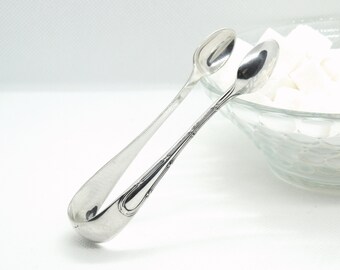 Sugar Tongs, Silver Plated Sugar Tongs