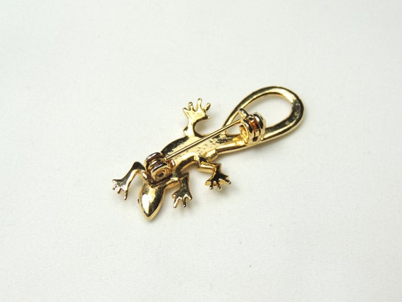 Vintage Lizard Brooch - image 3