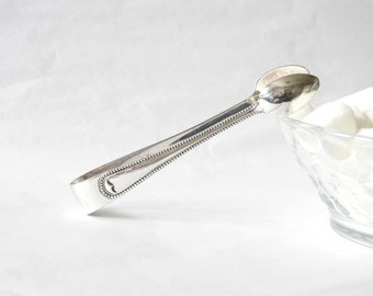 Sugar Tongs, Silver Plated Sugar Tongs