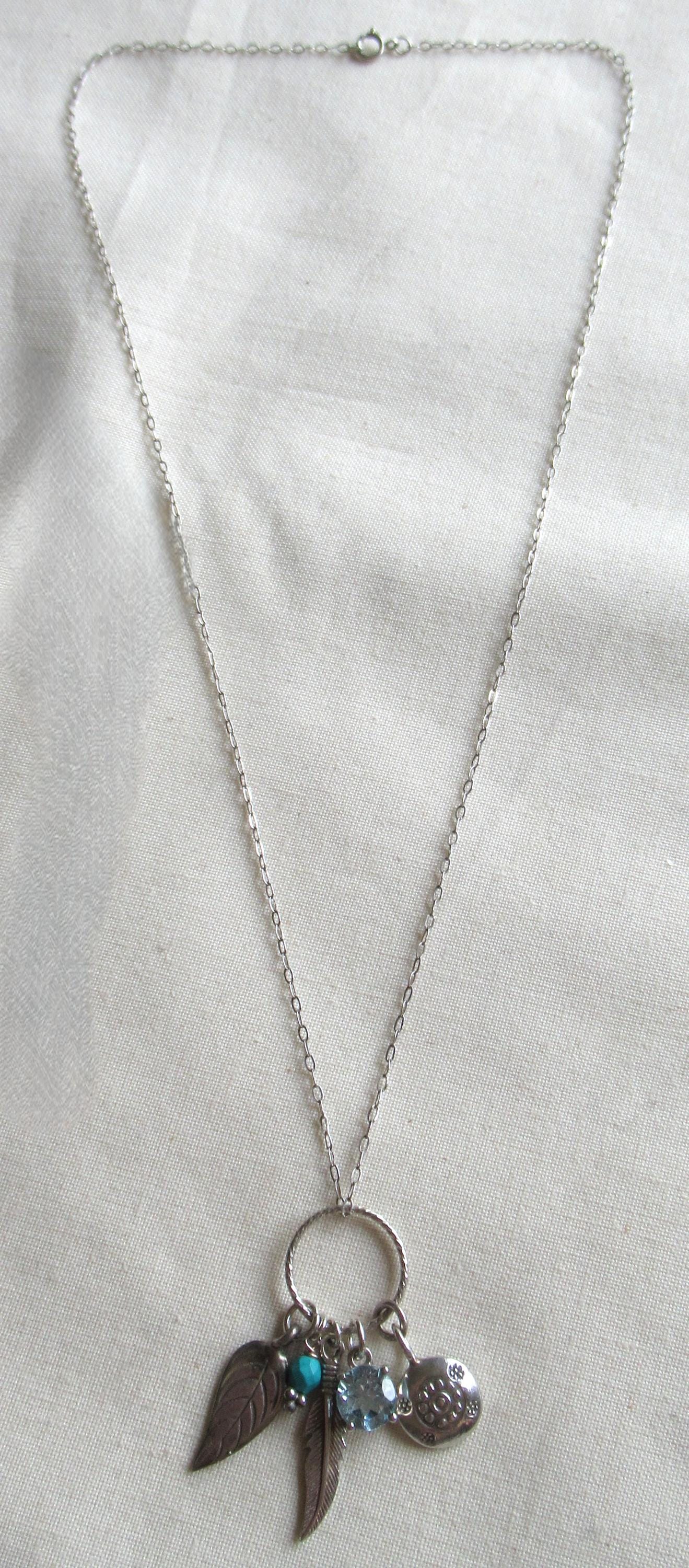 ヴィンテージ 90年代 スターリングシルバー チャーム ドロップ