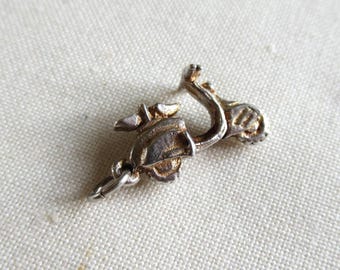 ヴィンテージ Esso マスコット ネックレス Silver 925チェーン Vintage ESSO Oil Drop Man Girlfriend Mascot Keychain Original