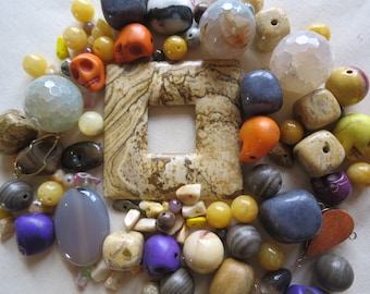 150 x onyx gemstone beads selection crafts jewellery making beading assortment mixed black