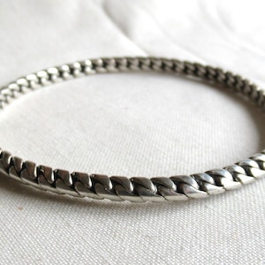 Vintage 60's Sterling Silver Smaller Size Welded Soldered Vintage 60's Sterling Silver Smaller Size Welded Soldered