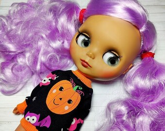 Halloween Doll Jumper: Fits Blythe, Pullip, Obitsu, Handmade