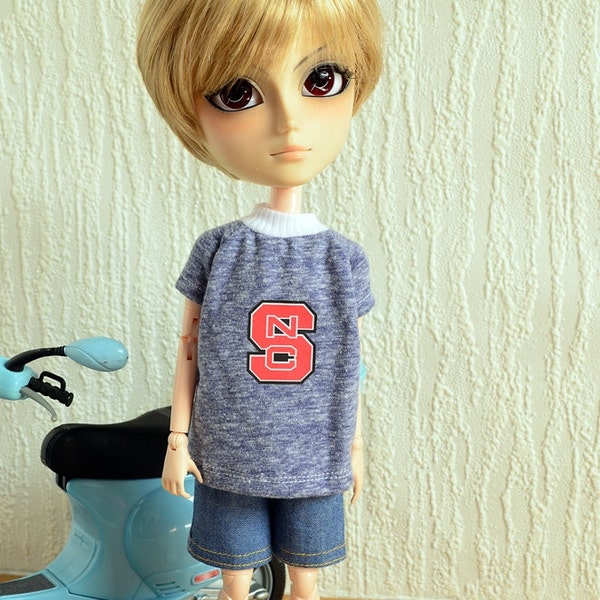 SALE***Taeyang doll blue marl t-shirt two patterns