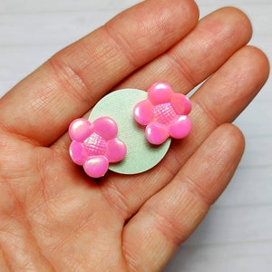 Small flower clamp claw hair clips for bjd doll pullip blythe icy dal and other dolls