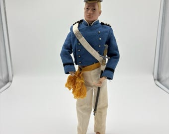 GI Joe Soldier Hasbro VTG Action Figure Action Pilot Academy - Scabbard No Hand